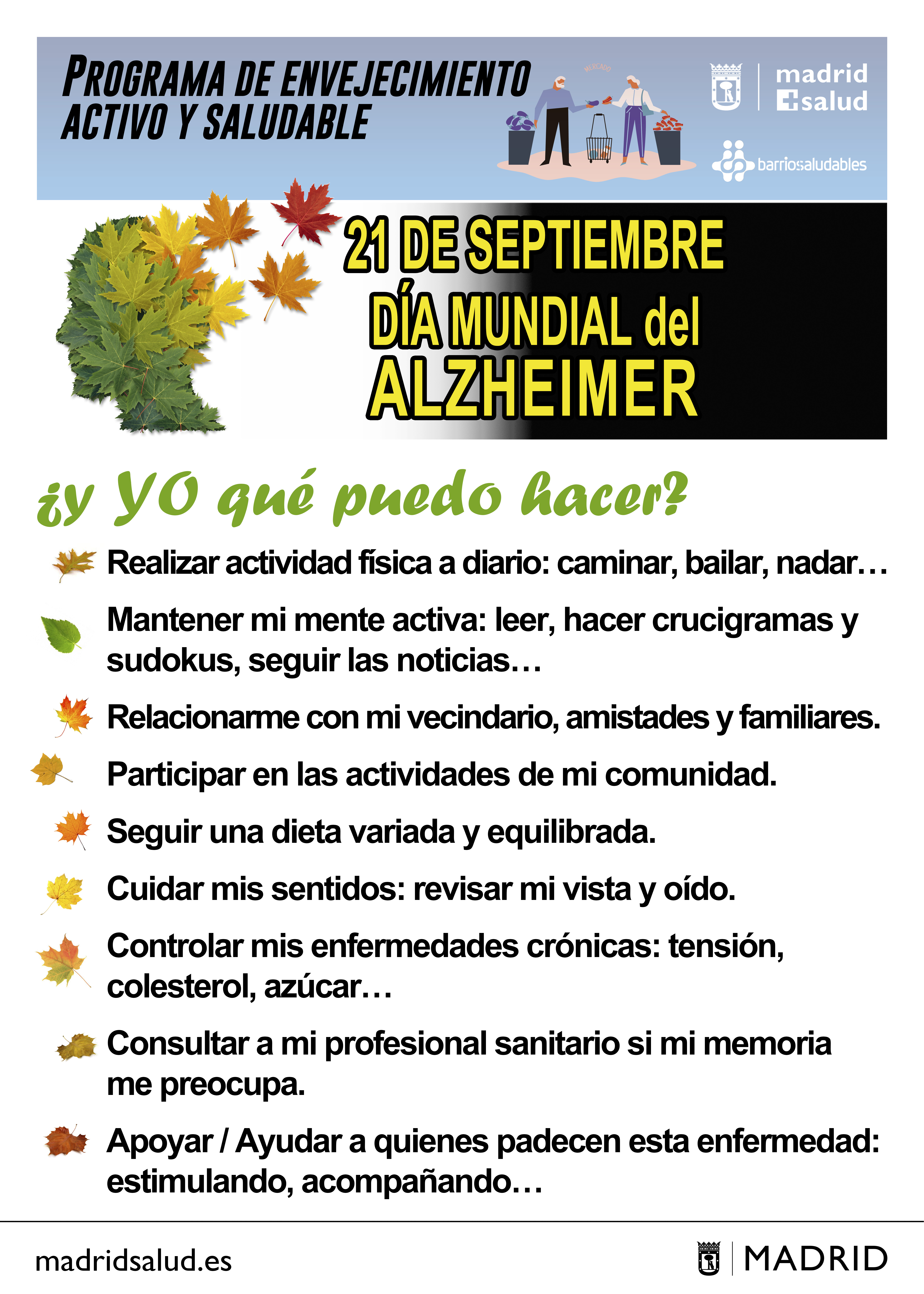 Día mundial del alzheimer