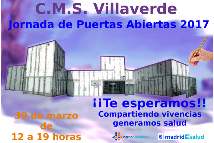 VI  Jornada de puertas abiertas del Centro Madrid Salud Villaverde