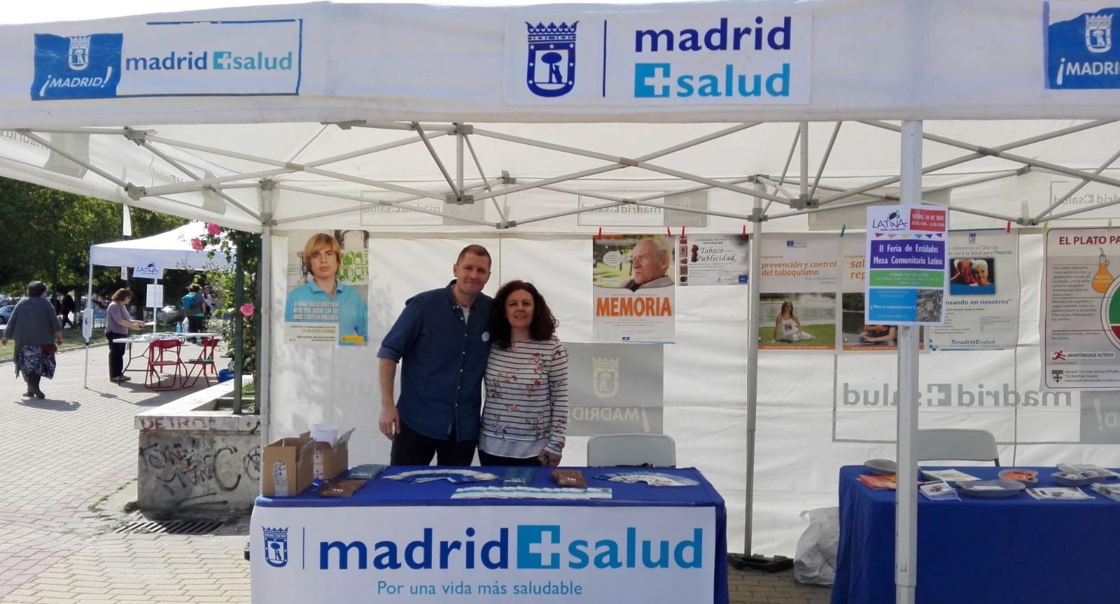 Madrid Salud, en la Feria de Entidades de Latina