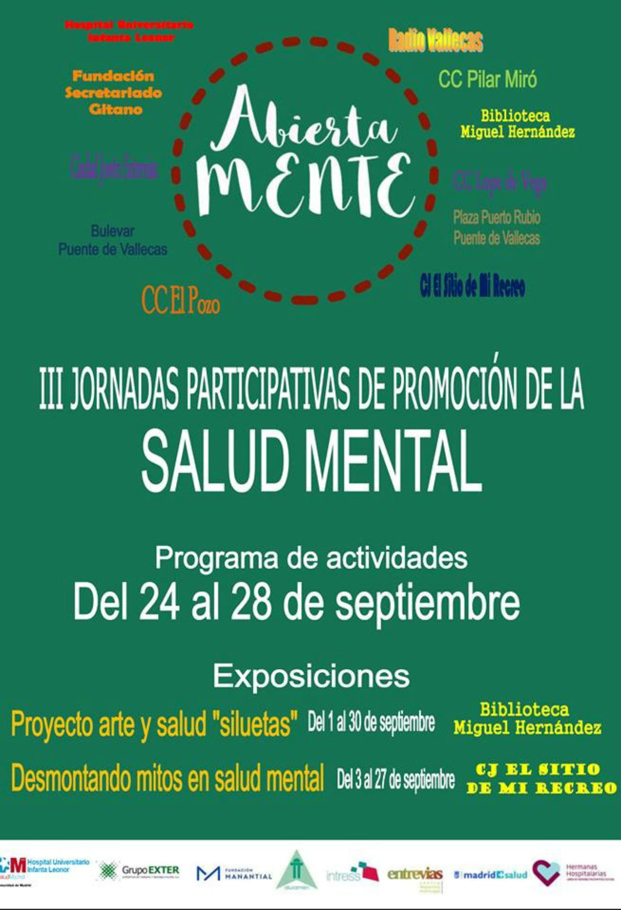 III JORNADAS ABIERTAMENTE «Promoción Salud Mental Comunitaria»
