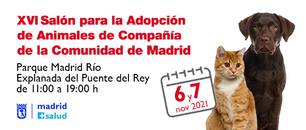 XVI Salón para la Adopción Animales de Compañía de la Comunidad de Madrid – Página de Salud Pública del Ayuntamiento Madrid
