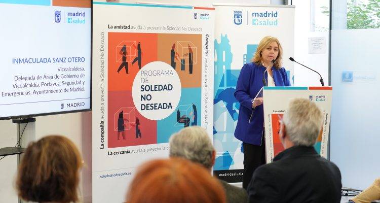 La Vicealcaldesa, Inma Sanz, ha presentado el balance del Proyecto Estratégico de Prevención de la Soledad no Deseada