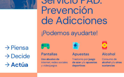 Servicio PAD. Prevención de Adicciones