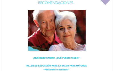 Guía de recomendaciones. Taller Pensando en nosotros.