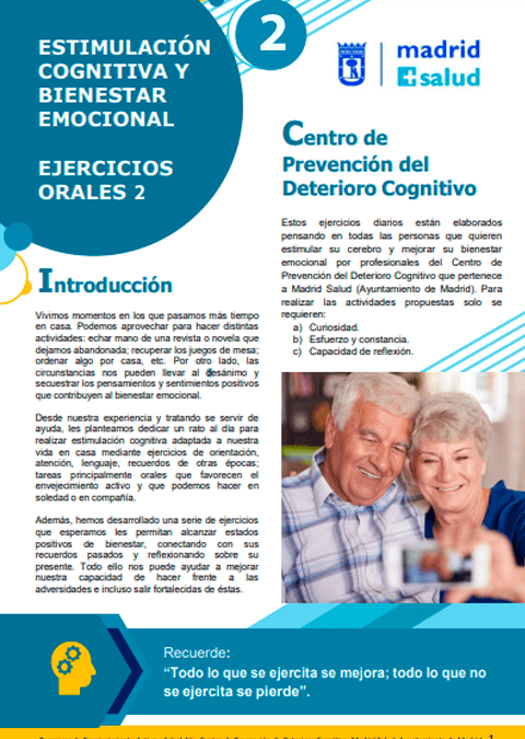 Ejercicios orales 2 – Estimulación cognitiva y bienestar emocional