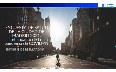 Encuesta de Salud de la Ciudad de Madrid. 2021. Informe de resultados