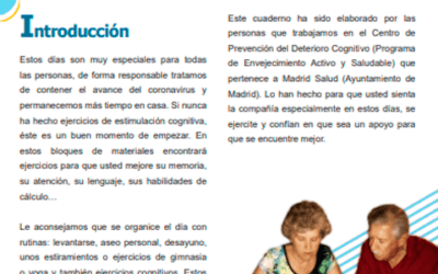 Estimulación cognitiva – Dificultad baja – Ejercicios 1