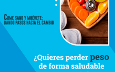 Tríptico. ¿Quieres perder peso de forma saludable y prevenir la diabetes?