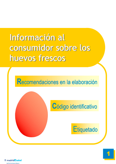 Información al consumidor sobre los huevos frescos