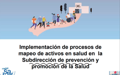 Implementación de procesos de mapeo de activos en salud en la Subdirección de prevención y promoción de la salud