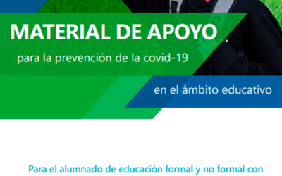 Material de apoyo para la prevención del covid19 en ámbito educativo. ACES, FPB y UFILES