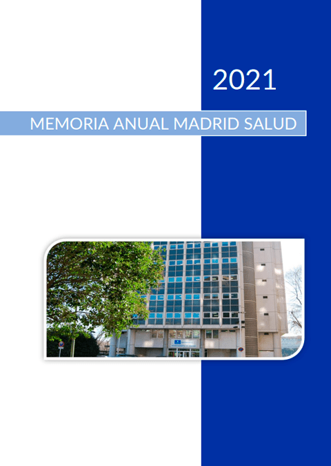 Memoria anual Madrid Salud. 2021