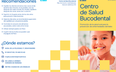 Tríptico Centro de Salud Bucodental