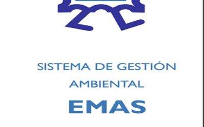 Tríptico Sistema de gestión ambiental. EMAS