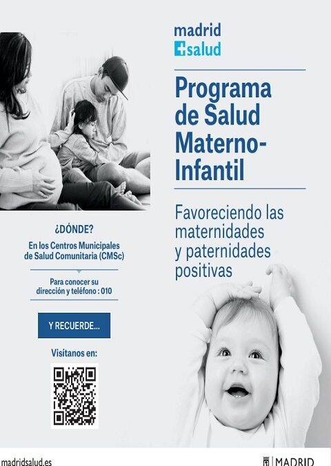 Tríptico Programa de Salud Materno Infantil