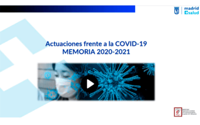 Memoria anual Madrid Salud. 2021. Actuaciones frente a la covid-19