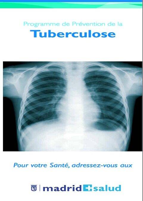 Tríptico Programa de Prevención de Tuberculosis (francés)