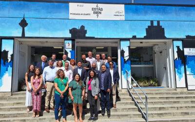 Delegación de políticos de California visita el CAD de Hortaleza para adoptar el modelo de Madrid Salud en la lucha contra las adicciones