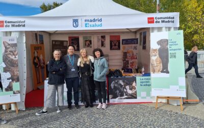 Madrid Salud fomenta la tenencia responsable en la XIX edición del Salón para la Adopción de Animales de Compañía