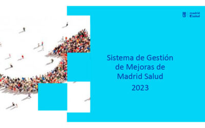 Sistema de Gestión de Mejoras de Madrid Salud 2023