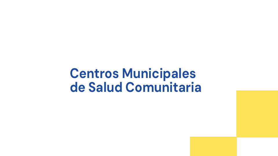 banner CMSc Centro Municipal de Salud Comunitaria Fuencarral
