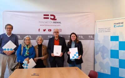Madrid Salud firma un convenio de colaboración con la Fundación Renal Española para reforzar la prevención y promoción de la salud renal en la ciudad